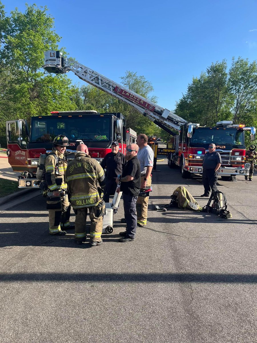 Great job by your @iafflocal59 firefighters! #SaferJoplin #Rescue