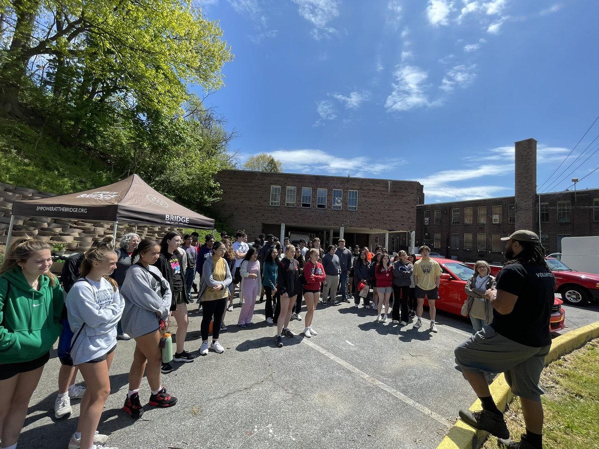 Natalie Leitzell (@leitzellcvhs) on Twitter photo So happy and honored to build some bridges with you today, Mr. Gilliam! It was a truly enriching experience. Thank you for hosting us
#thebridge_ecovillage
#HumanGeoUrbanRenewal
#portraitofaneagle
<a href="/CVSocialStudies/">CVSocialStudies</a>
<a href="/CVSDnews/">Cumberland Valley SD</a>
<a href="/thebridge/">thebridge</a> So happy and honored to build some bridges with you today, Mr. Gilliam! It was a truly enriching experience. Thank you for hosting us
#thebridge_ecovillage
#HumanGeoUrbanRenewal
#portraitofaneagle
<a href="/CVSocialStudies/">CVSocialStudies</a>
<a href="/CVSDnews/">Cumberland Valley SD</a>
<a href="/thebridge/">thebridge</a>
