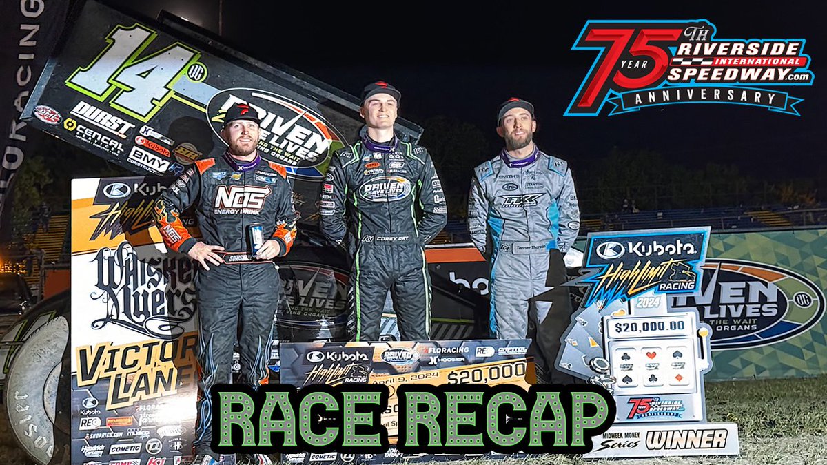 We've got a recap of the wild night at Riverside with High Limit Racing posted to my Youtube channel! Will have a lot of content upcoming over there during this week off from the track. Video Link: youtu.be/HPhXH70uZJc