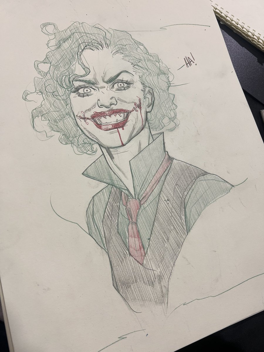 Martha Wayne Joker (Commission)
