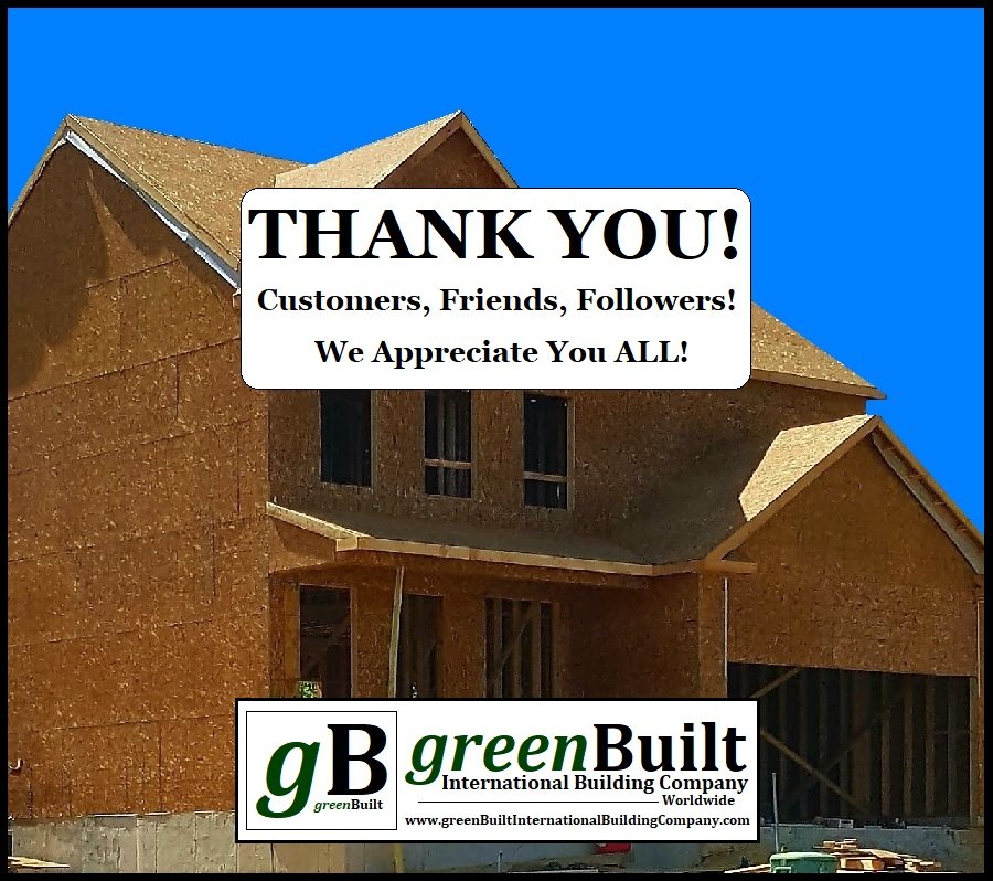 #THANKYOU! #Customers #Friends @Followers YOU are the GREATEST! We appreciate YOU! Have a GREAT Day! Learn more about our #ZeroCarbon #Green #Sustainable CAFboard #BuildingProducts. Visit us at: …builtinternationalbuildingcompany.com #Like #Repost #Friend #Following #Follow #Follower