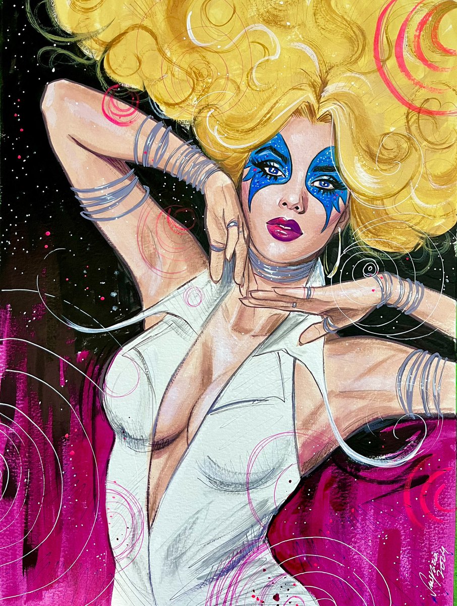 Any Dazzler fans in the house???✨
Maybe one day I can get to do an official <a href="/Marvel/">Marvel Entertainment</a> cover… I’m not loosing hope!✨
This is a private commission from my last list! ❤️I can’t thank you enough for supporting traditional artists like me!