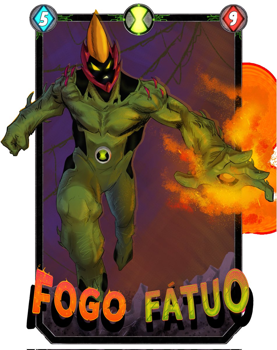 Fogo fatuo! 

#collabben10aartv #Ben10