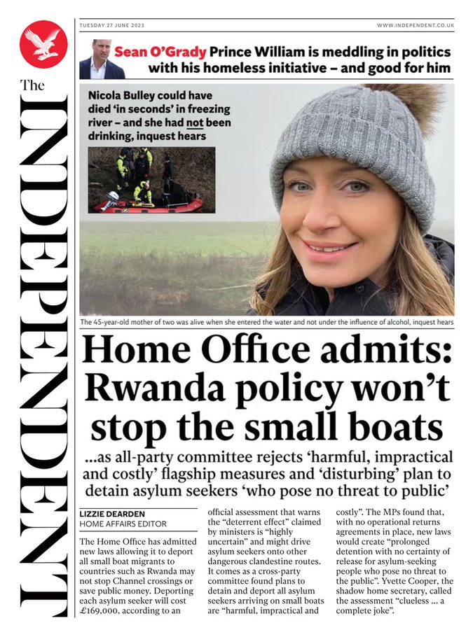 #ToriesOut658 #SunakOut #bbcqt #BBCQuestionTime #Rwanda #RwandaBill #stoptheboats BBC Question Time tory tories Chris Philip Rishi Sunak ECHR Stop The Boats #ToryLiars #ToryLies #ToryGaslighting #ToryChaos UK SUPREME COURT: RWANDA IS NOT A SAFE COUNTRY