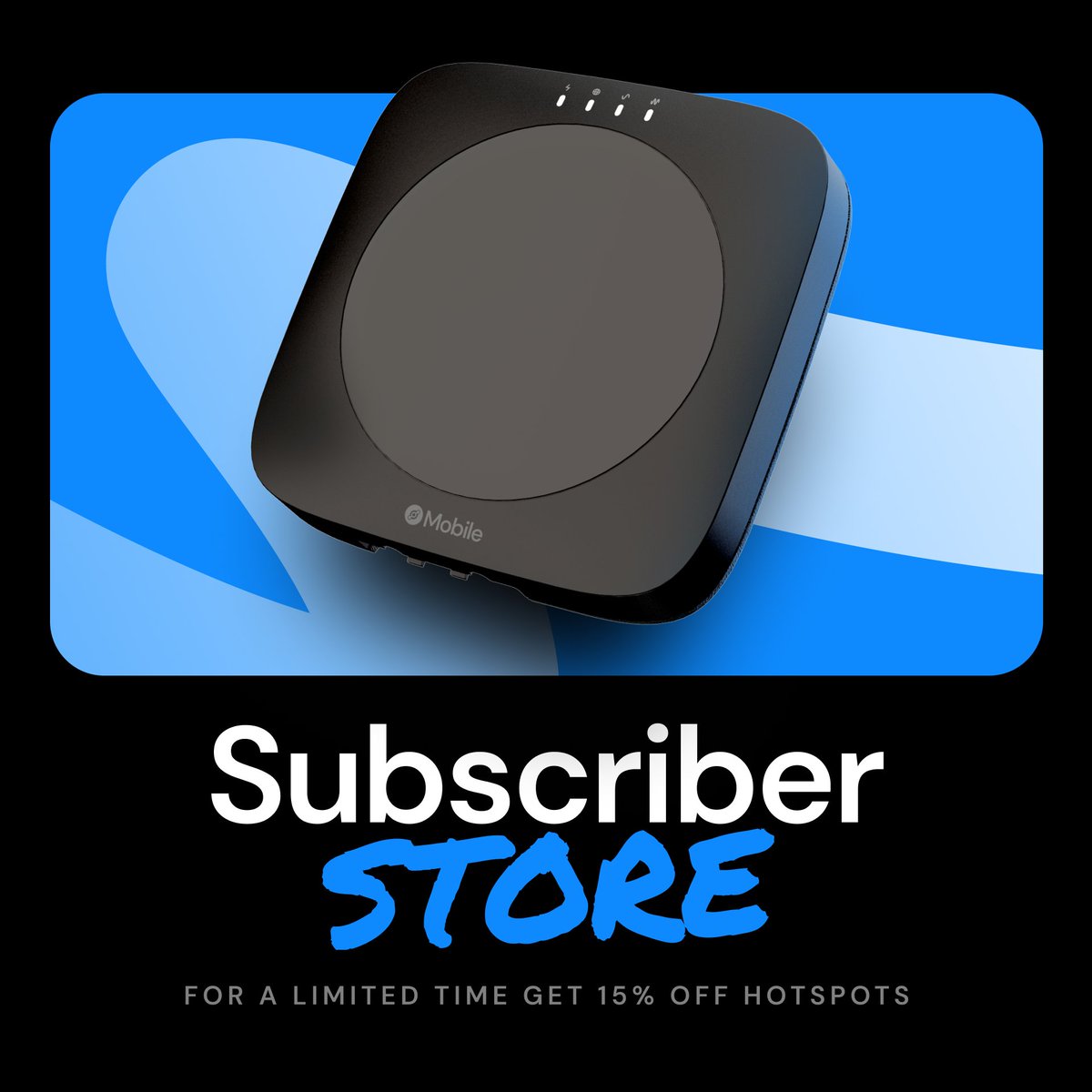 For a limited time, snag a Helium Mobile Hotspot for 15% off exclusively in our in-app Subscriber Store. Use your MOBILE rewards to boost your connectivity while saving!📶