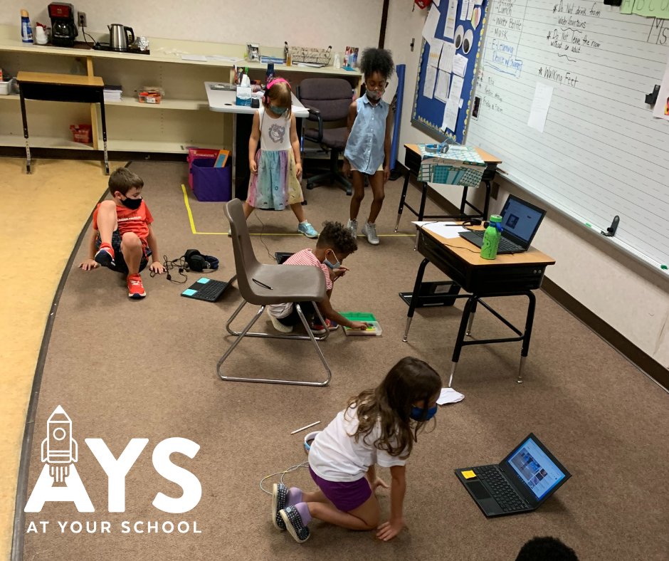 #Throwback to 2020 when AYS opened 4 Liftoff Program sites to keep the children of essential workers engaged, socializing, and learning! 

Our team adjusts curriculum to combat COVID learning loss. Proud of the resiliency of our students & staff!
#HeartOfAfterschool