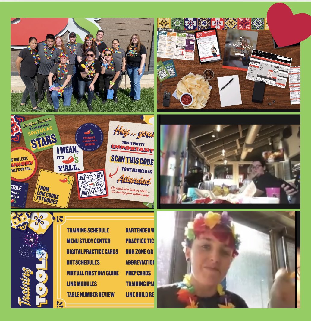 LOOK 👀HOW culture owned our team has become 🌶️🌶️ 🥰❤️ #certifiedtrainers #chilis1749 #culturematters #rockstars @Triple__MMM @StefaniMarieK @isalin123456 @CaraLiebman @TTaylorelaine @ethandshaffer