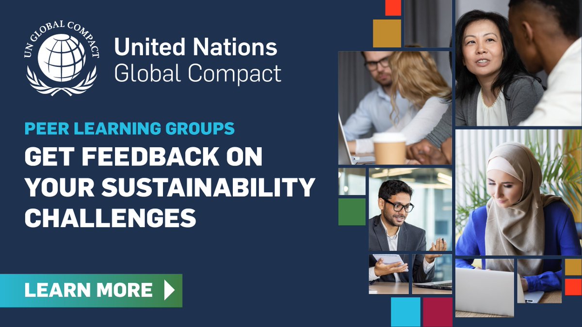 Advance your sustainability journey with our Peer Learning Groups! 🌍 Collaborate with business innovators and gain knowledge from industry experts. Learn more: ow.ly/hbUl50RcAow #UnitingBusiness