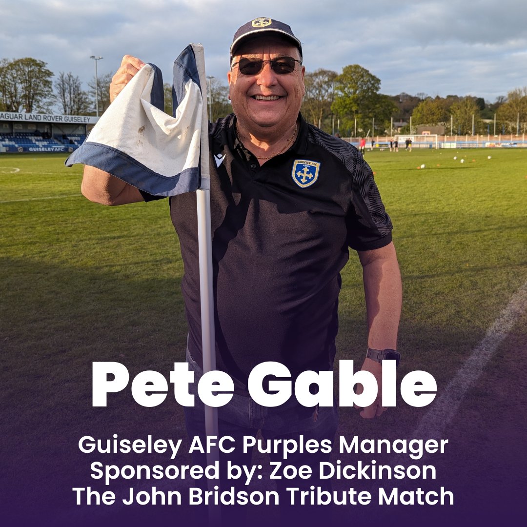 👔 | The managers for the John Bridson Tribute Match have been confirmed!

Thank you to Andy Wood and Pete Gable for filling the hot seats! 👏

#GAFC #GuiseleyTogether