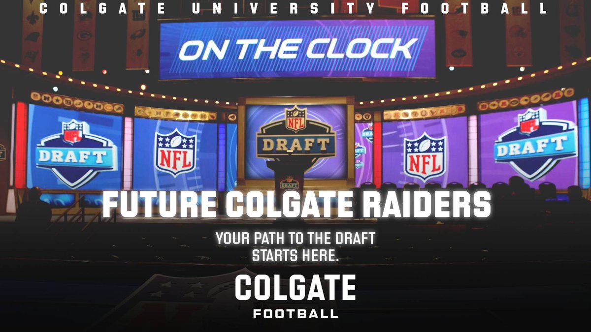 T-Minus 40 Minutes until futures change...the moment you arrive on campus in Hamilton & begin your academic & athletic career you officially change your future!! The combination of @ColgateFB & @colgateuniv is a future changer! The class of 2⃣5⃣ is off & rolling! Whose NEXT?