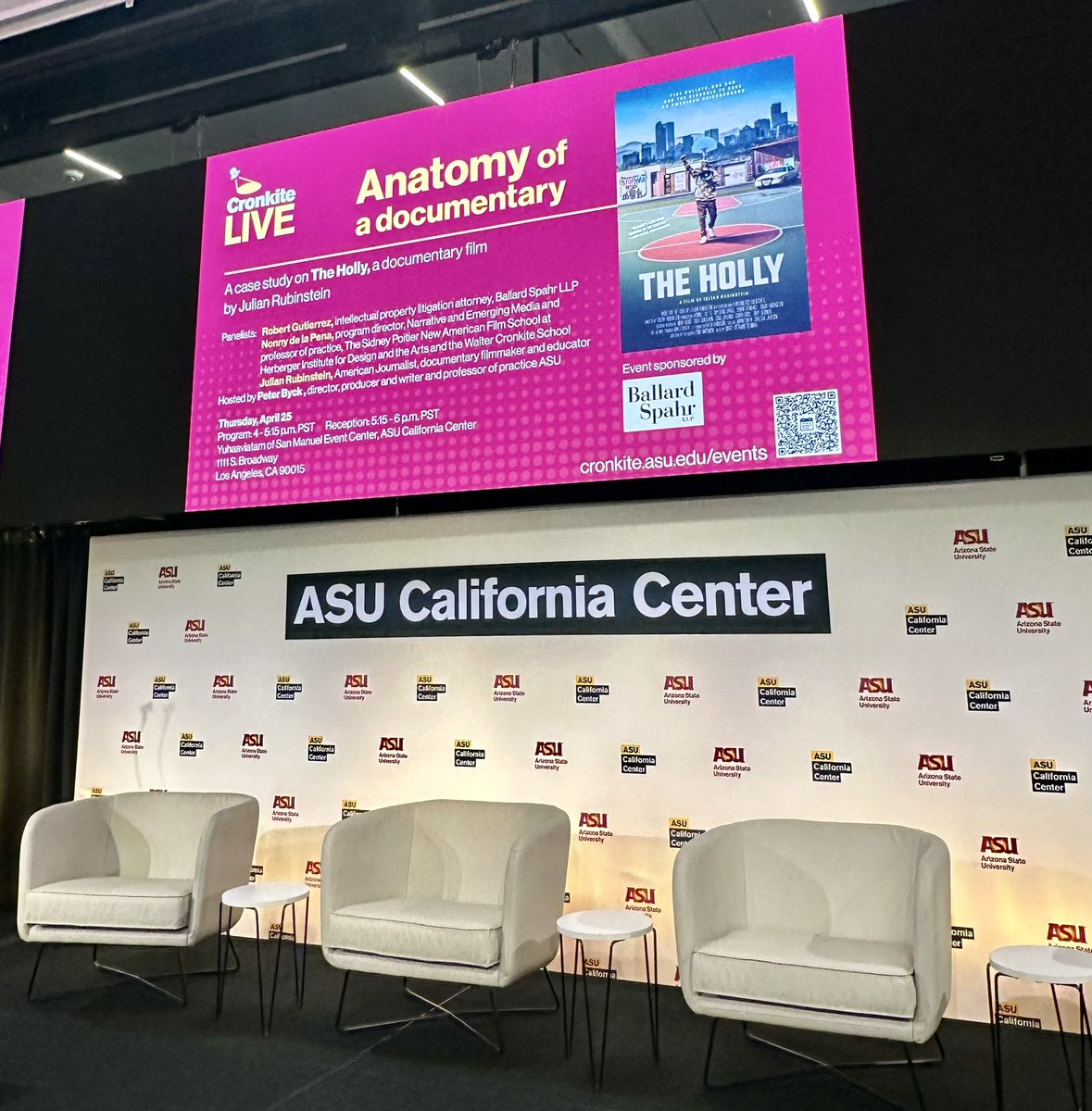 Happening soon at the <a href="/Cronkite_ASU/">Cronkite School</a> for Journalism, LA campus. Hear all about what really happened w the lawsuit and death threats around THE HOLLY, book and documentary. <a href="/Hyperobject_Ind/">Hyperobject Industries</a> #copolitics