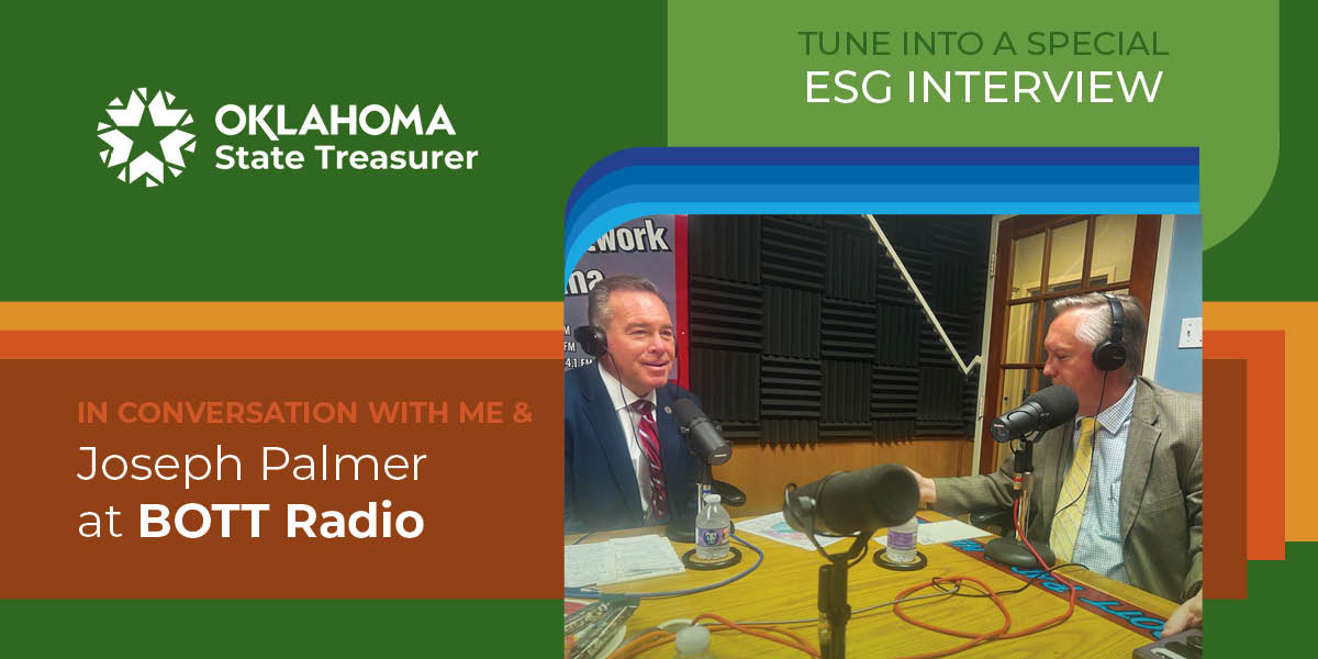 ✅ Don’t miss my special ESG interview TOMORROW at 2PM, with Joseph Palmer at BOTT Radio. 💸 We talk un-sustainability with current news in our financial landscape. 📣 Follow frequencies across Oklahoma, and some in Kansas, full list in comments 👇