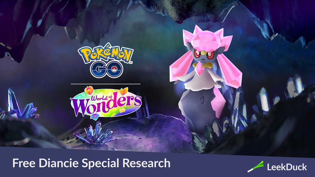 The Mythical Pokémon Diancie arrives in free Special Research starting May 1, 2024, at 10:00 am local time for all Trainers. (Trainers who had the paid Special Research will earn candy instead). There will also be Field Research tasks to earn Diancie Mega Energy and encounters…