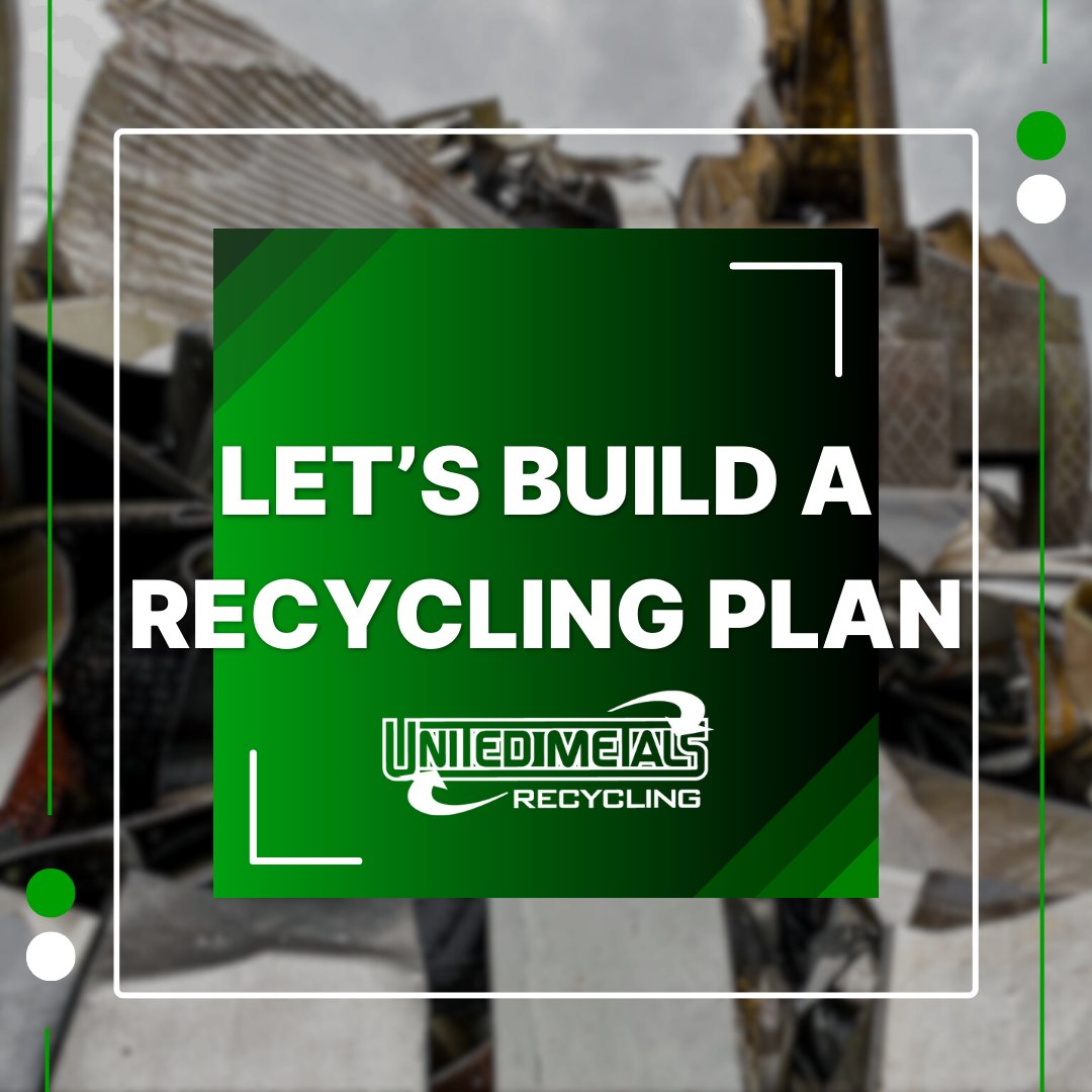 UnitedMetals's tweet image. No two businesses are alike that is why we build a custom recycling plan with you  ♻️ 

 Does you business have a custom recycling plan yet ? Let us help today. 

#recyclingplan #customplan #recycle #unitedmetals #recycledidaho