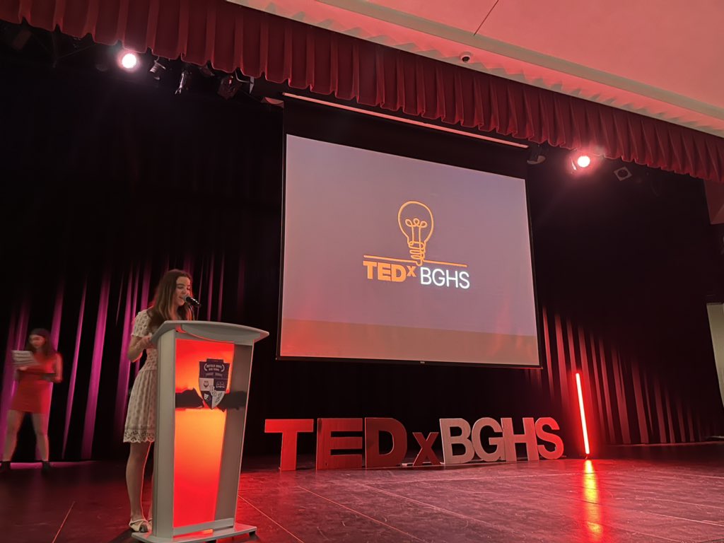 Inaugural @TEDx BGHS event! @BGHSLibrary @District214