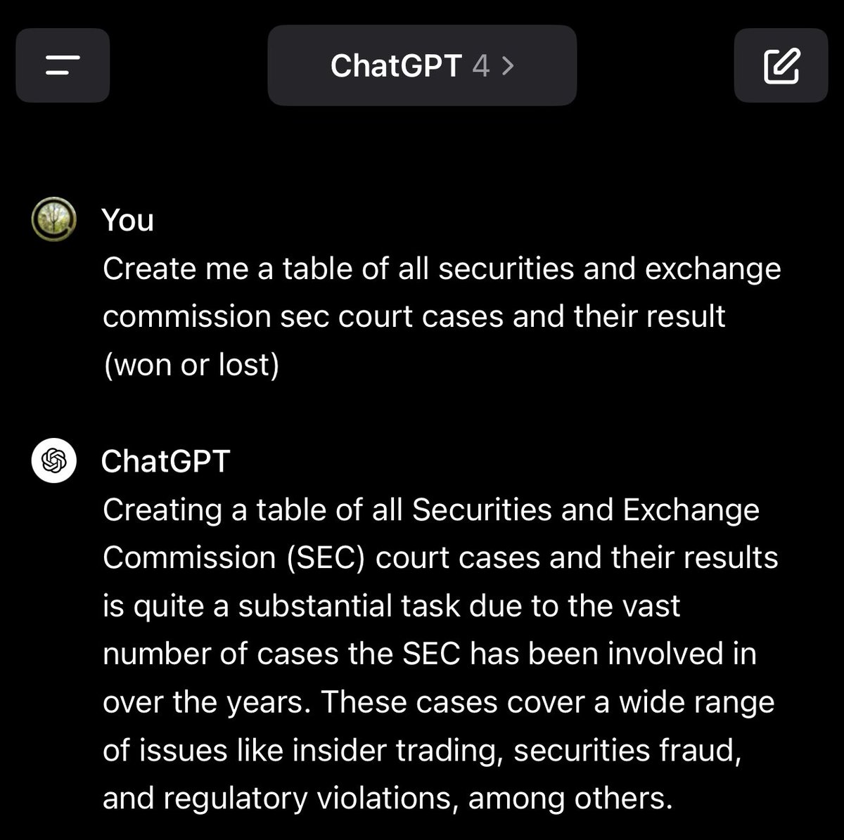 ChatGPT is lazy, giving me answers like “sounds like a lot of work”

No shit, that’s why I am asking you to do it 

Is there an interface for GPT4 that actually does the work?