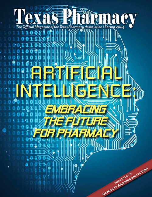 The winter issue of Texas Pharmacy magazine—featuring a multifaceted look at artificial intelligence (AI) in #pharmacy—is coming to members’ mailboxes soon. For a sneak peek, log in to the TPA web site to view the latest issue online (login required). texaspharmacy.org/page/TexasPhar…