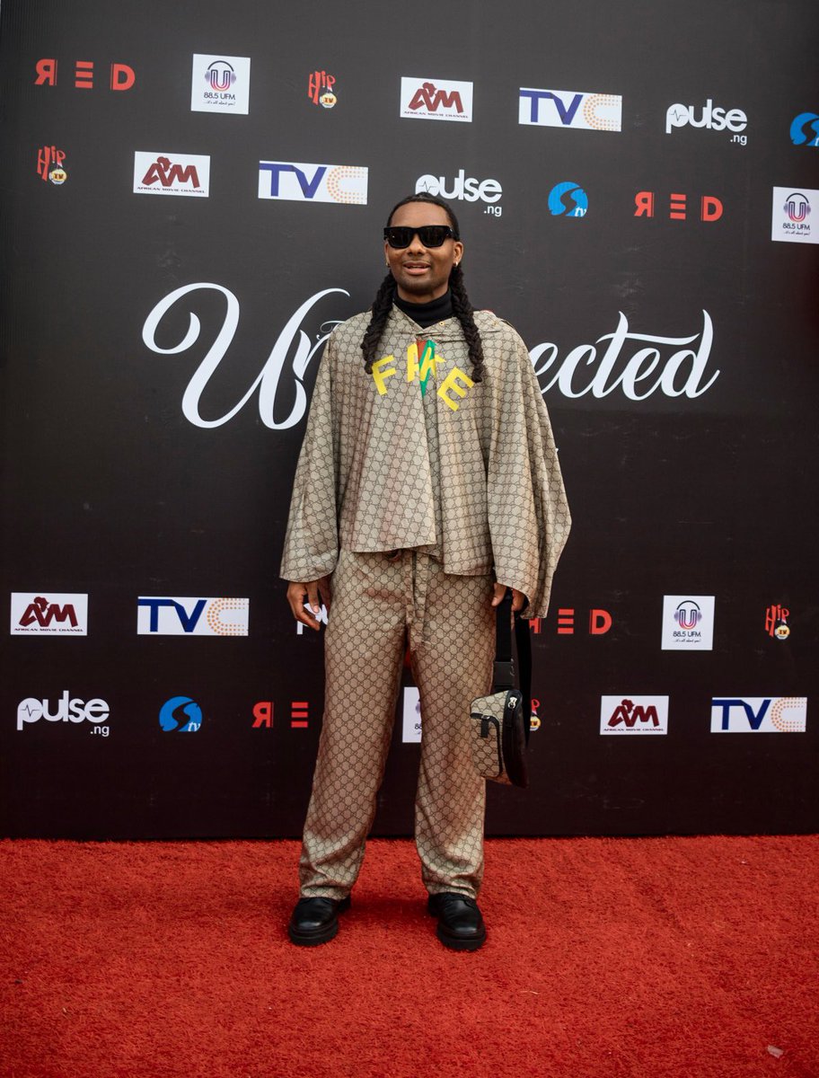 #Artist and #Actor @jamaulthevision walks the #RedCarpet for the #PrivateScreening of ‘This Unexpected Love’ the #Movie in #Lagos #Nigeria • Along with his role in the film, @jamaulthevision is featured on several #songs of the #ThisUnexpectedLove #soundtrack