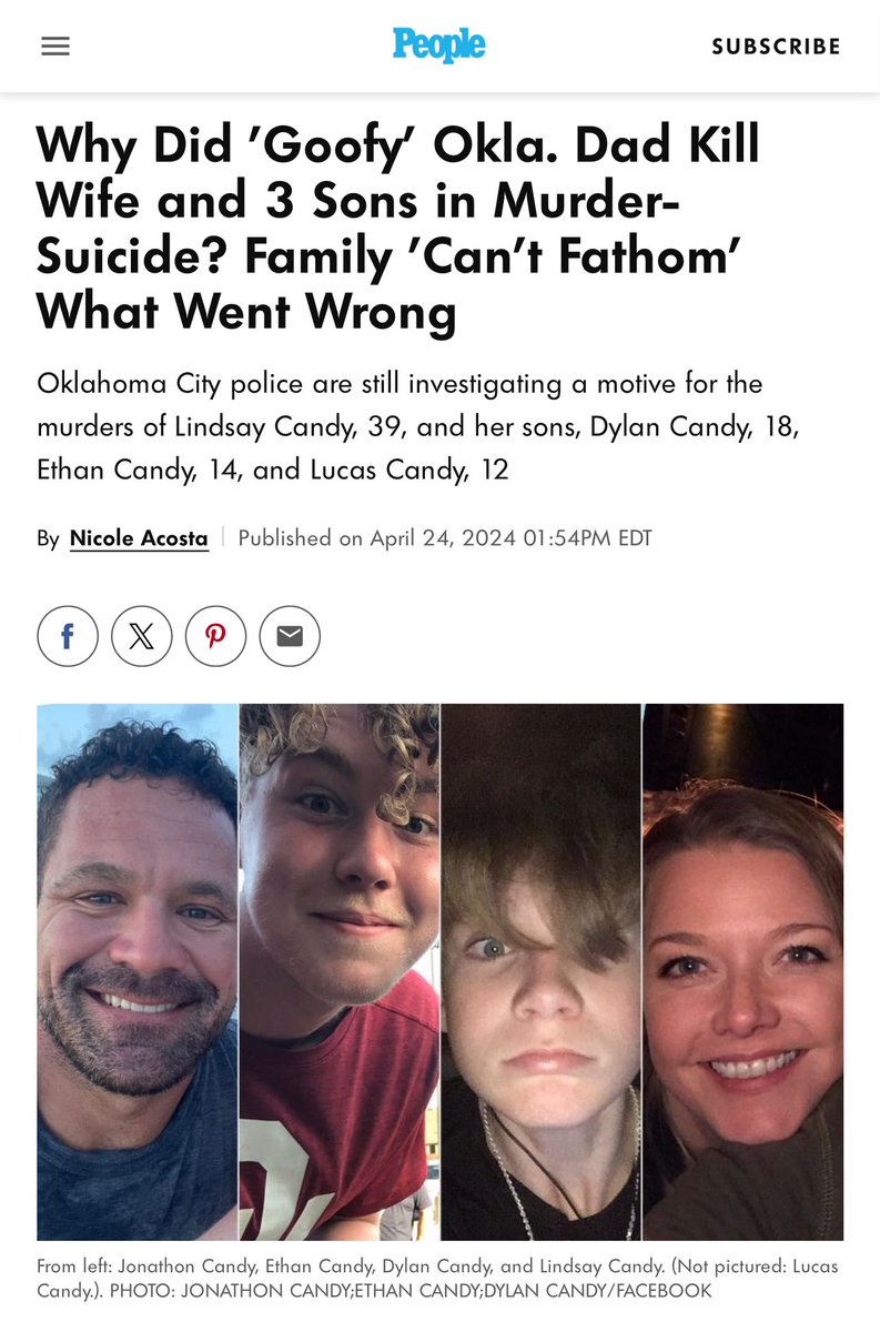 It is an iron clad rule of life that whenever a violent White man mass murders his entire family, there will be stories humanizing him as a “goofy” fun loving dad, and not one of the worst men on the planet, which he was, at all times. His rage and depravity define him. Trash!