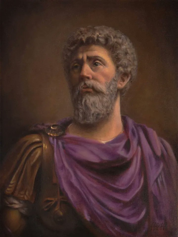 Marcus Aurelius was born on April 26, 121 AD, in Rome. Here are some of his most famous quotes a 🧵 1. 'When you arise in the morning, think of what a precious privilege it is to be alive - to breathe, to think, to enjoy, to love.'