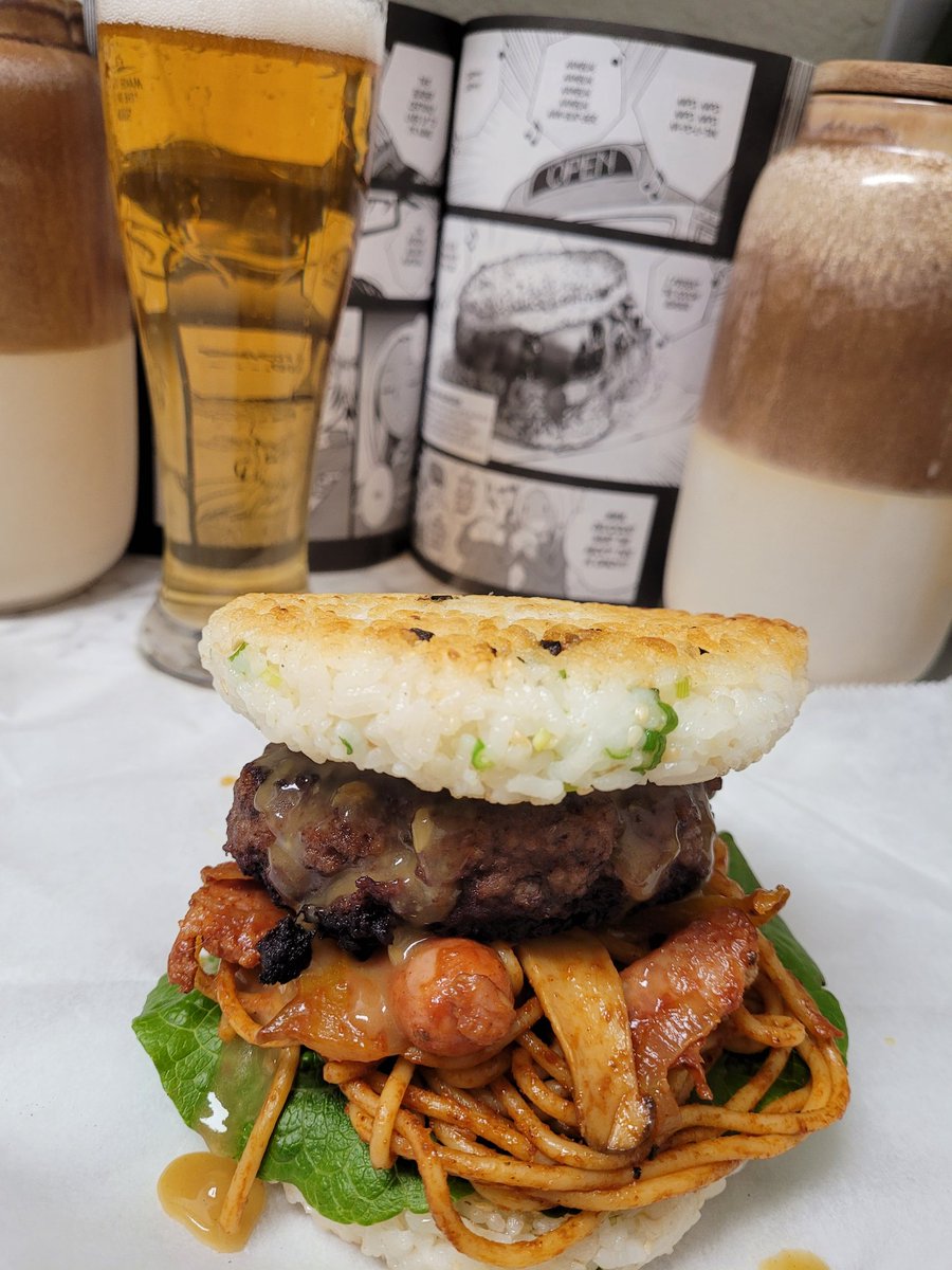 The Sodom Burger #sodomburger #crazyfoodtruck #manga #recipe