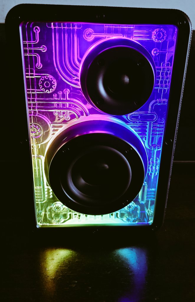 The Speaker Of The Year For 2024 Goes To The Raymate R12 Cyberpunk. Outstanding Audio Clairity. Best Design. A Must Buy For Any Portable Studio. 

@MKBHD 
@WVFRM 
@UnboxTherapy 
@LewLater 
@TechCrunch 
@NurkoMusic
@DJmag
@DJLifeMagazine
#thursdayvibes 
#flooding 
#jjk258