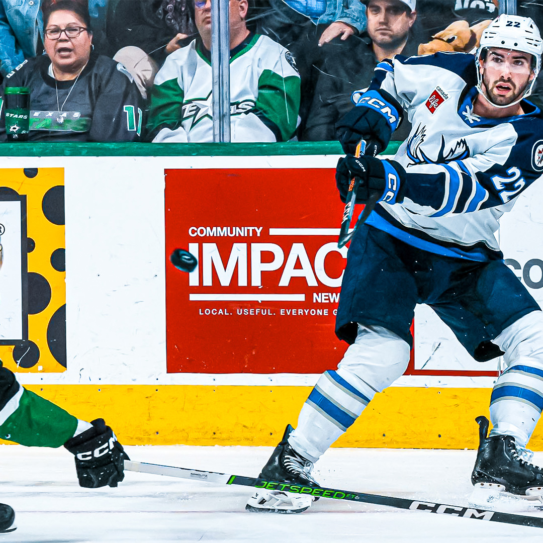 #MBMoose Playoff Recap: Manitoba 0 at Texas 2 Thomas Milic posted 20 saves in the defeat. Tyrel Bauer made his AHL playoffs debut. Axel Jonsson-Fjallby led the way with seven shots on goal. Details >> bit.ly/4de17pw