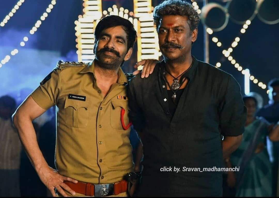 Happy Birthday @thondankani garu God bless you  🎂🎂❤❤🎉🎉
Wishes from Mass Maharaja @RaviTeja_offl Annayya❤

#HBDSamuthirakani   #RaviTeja 
#MrBuchchan #RT75 #RT76