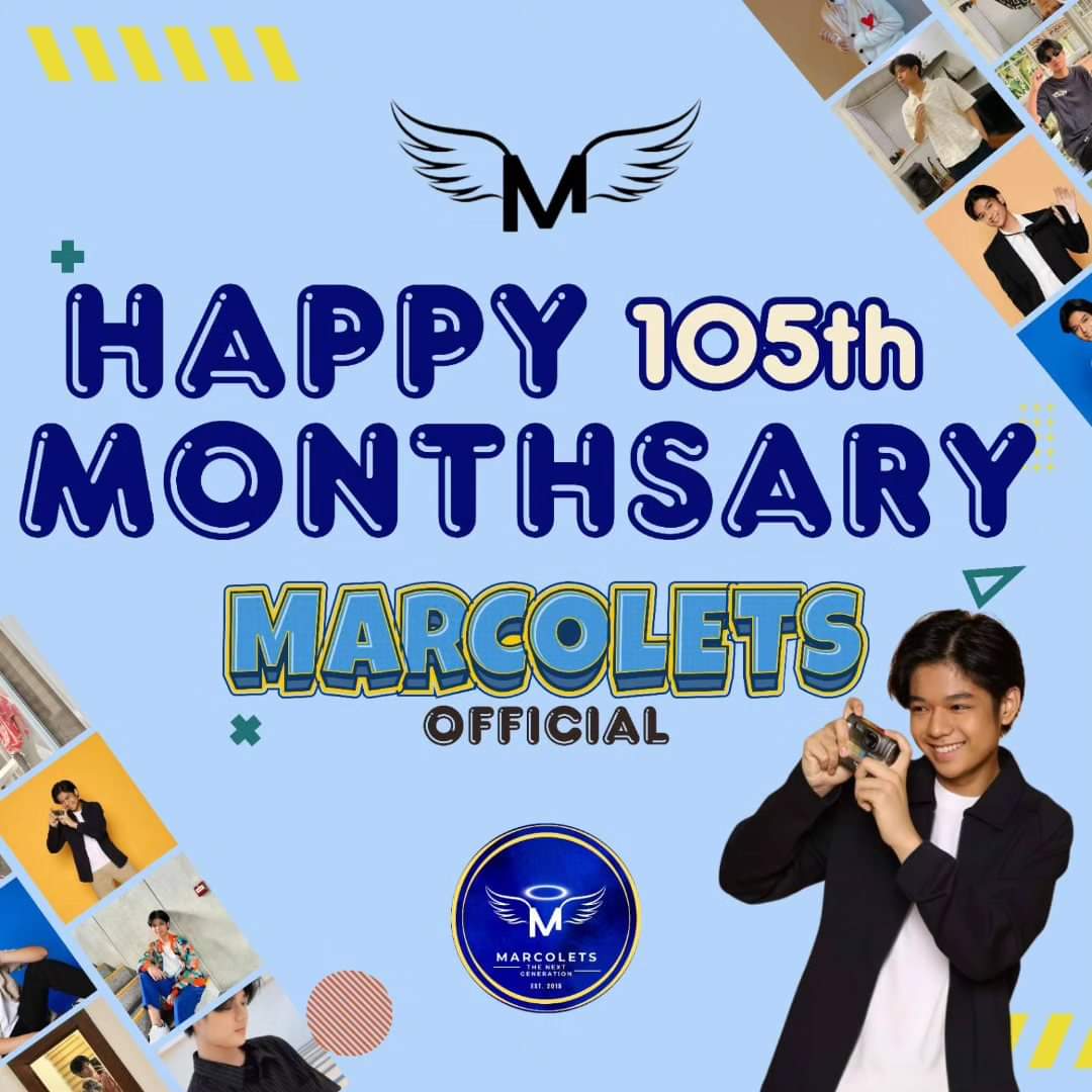 Guess what we are celebrating today❓

It's our 105th monthsary, Marcolets! Who would have thought that we can made it this far! 

#MarcoletsOfficial #MarcoMasa #105thMonthsaryMarcolets