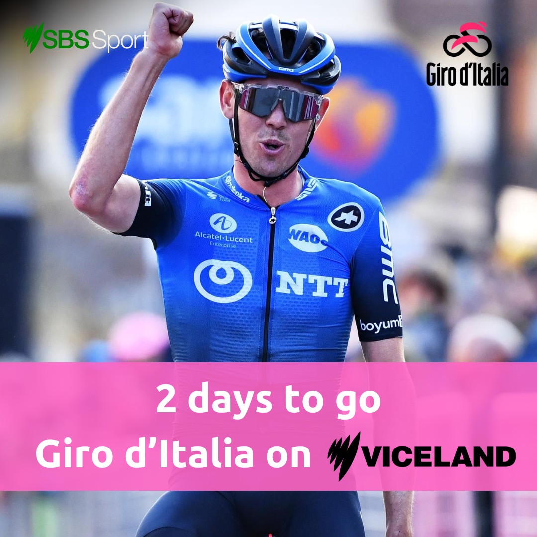 🇮🇹🚴‍♂️ 2 days to go until the start of the Giro d'Italia! #sbsgiro #couchpeloton #Giro