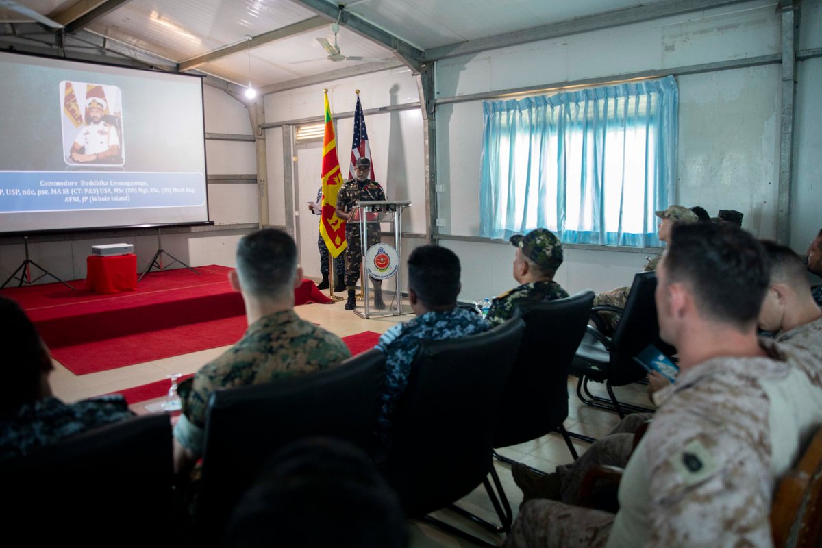 🇺🇸–🇱🇰 The #USINDOPACOM #JointForce joins @srilanka_navy for the opening ceremony of #CARAT24, a bilateral exercise promoting regional security cooperation and strengthening maritime interoperability in the #FreeAndOpenIndoPacific. 📍 #SriLanka 📸 MC1 Charles Oki