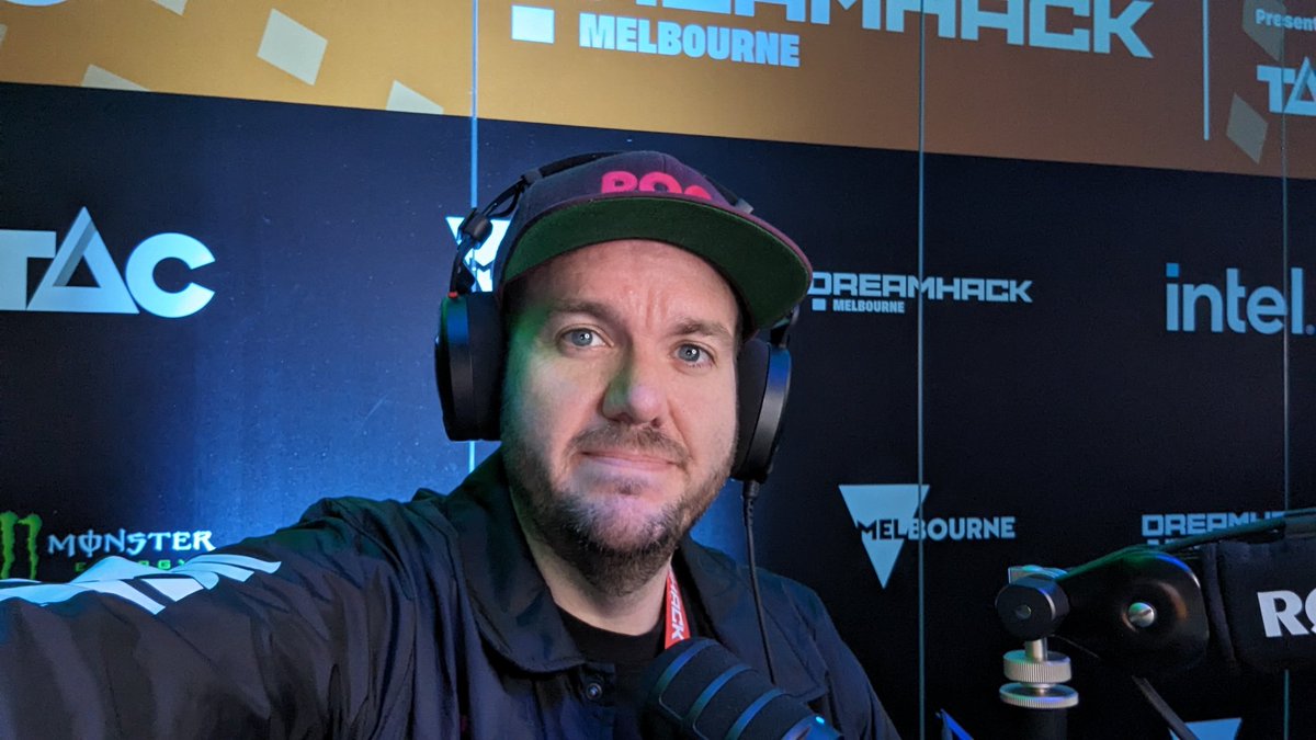 Live from DreamHack Melbourne! Come say hi on twitch! (Link in bio) @DreamHack @DreamHackAU #dhmelbourne