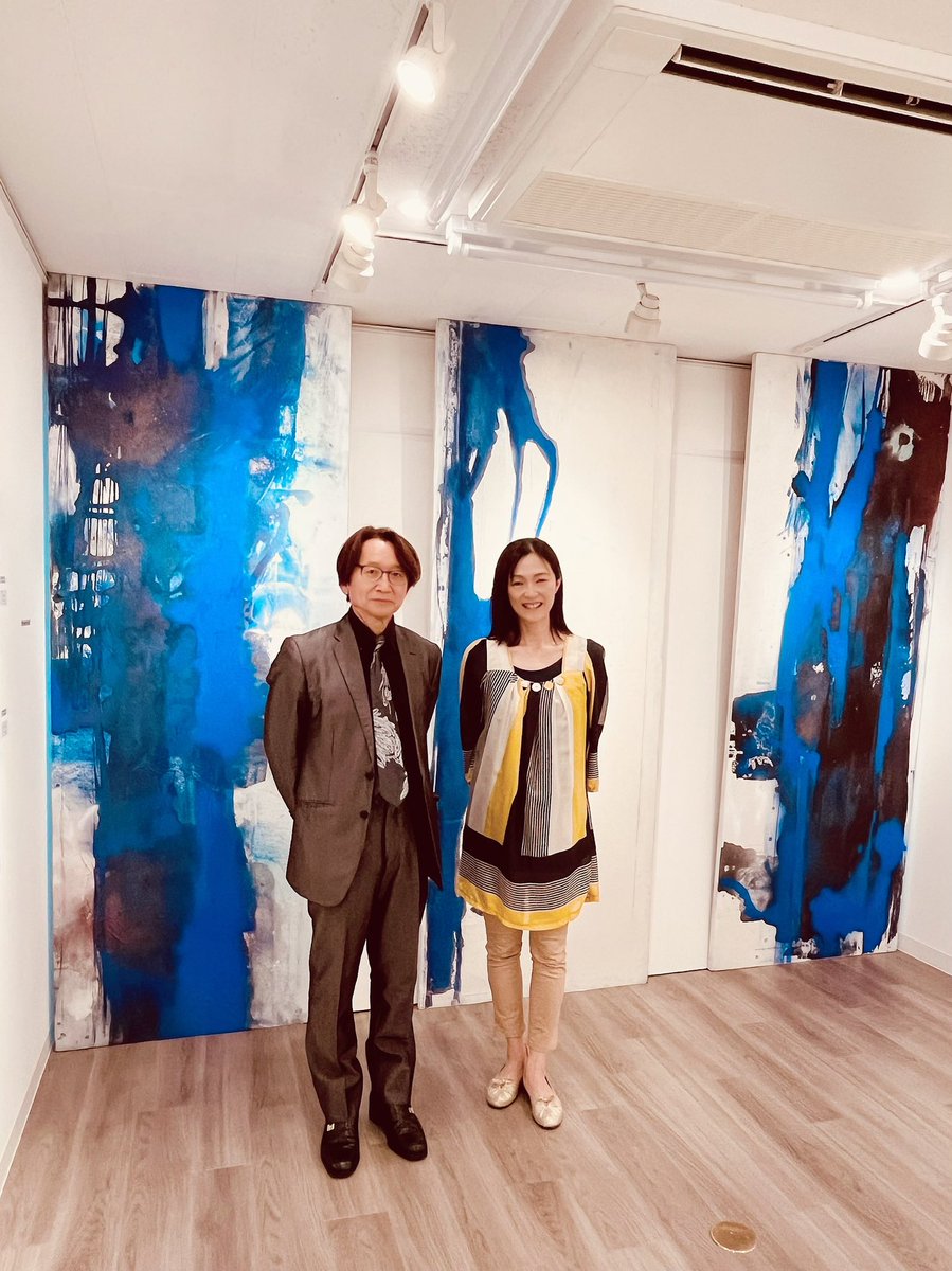 naouchimura's tweet photo. カッコよかった💖
日本橋の中和ギャラリーにて28日まで「山中宣明展」 https://t.co/rwbfivz2gn