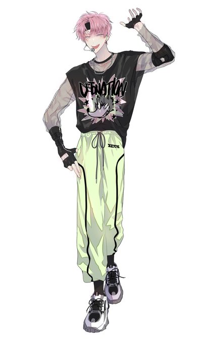 「gloves green pants」 illustration images(Latest)