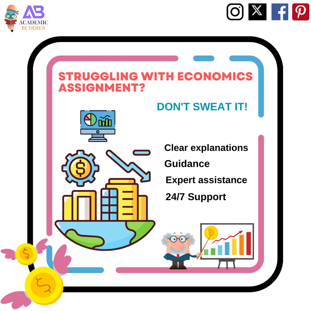 Need help with economics assignments? 🌟 Our expert team offers tailored assistance to tackle complex concepts and ace your tasks! 💡 Don't let assignments stress you out #Economics #AssignmentHelp #ExpertAssistance Visit: bit.ly/3M9Vkp0