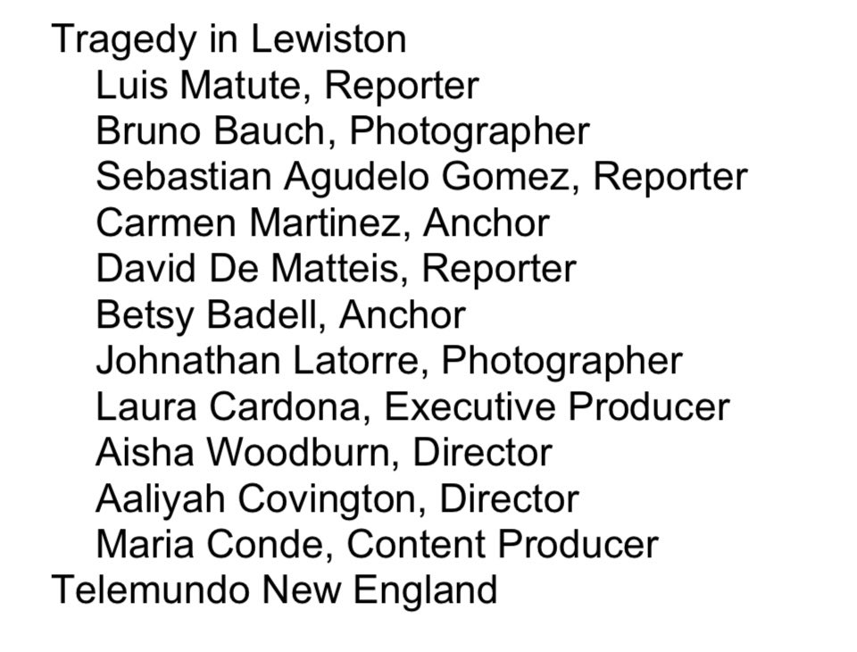 MTCFuster's tweet image. Primera vez que soy nominada a los premios #Emmys. 🏅 

First time being nominated for an Emmy award.

🙌🙌 #EmmyAwards #neemmy #News
