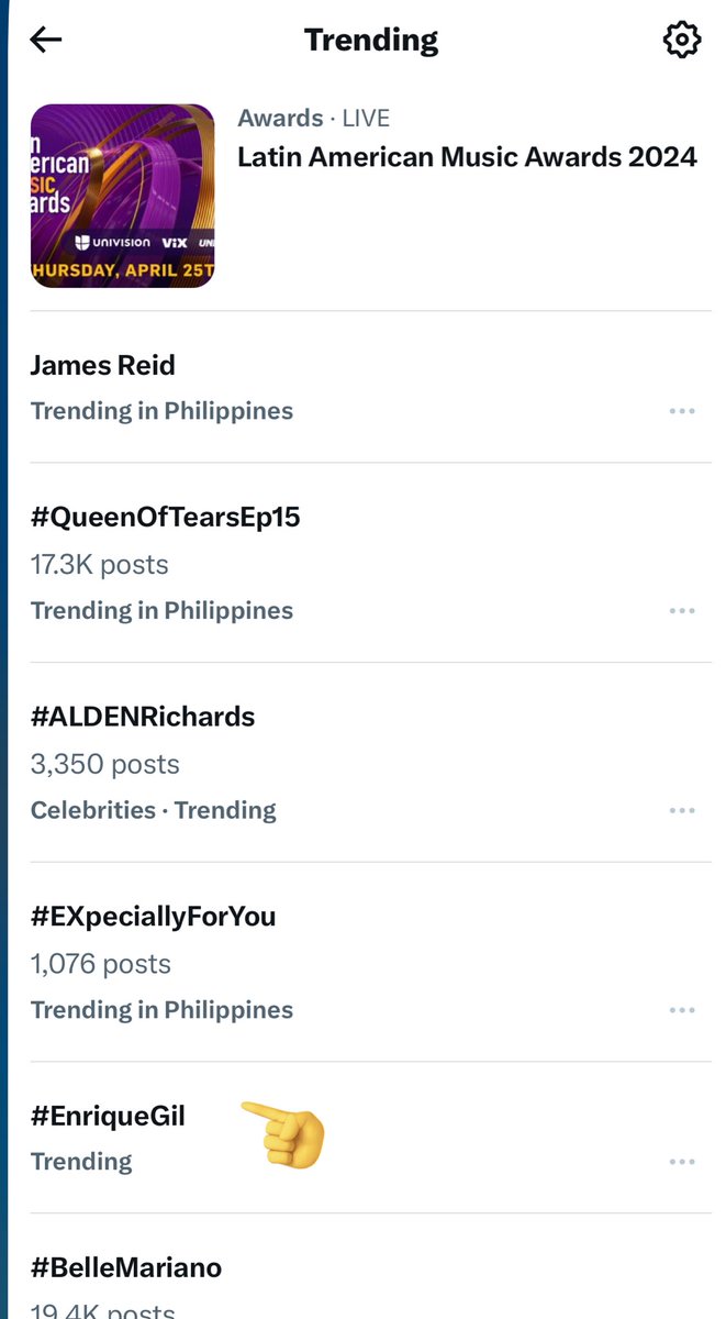 At trending si Don Inriki. Excited na ba makita si Big Bird? hahahaha #EnriqueGil