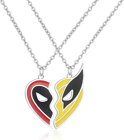 #DeadpoolAndWolverine Best Friends necklace by imani #Ad #Amazon #AmazonAssociate #AmazonAffiliate amzn.to/4b9MXnv