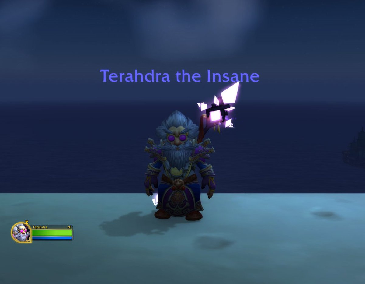 Started it before my long break, but finally got back into World of Warcraft to finish it. 

That's right, I'm insane.