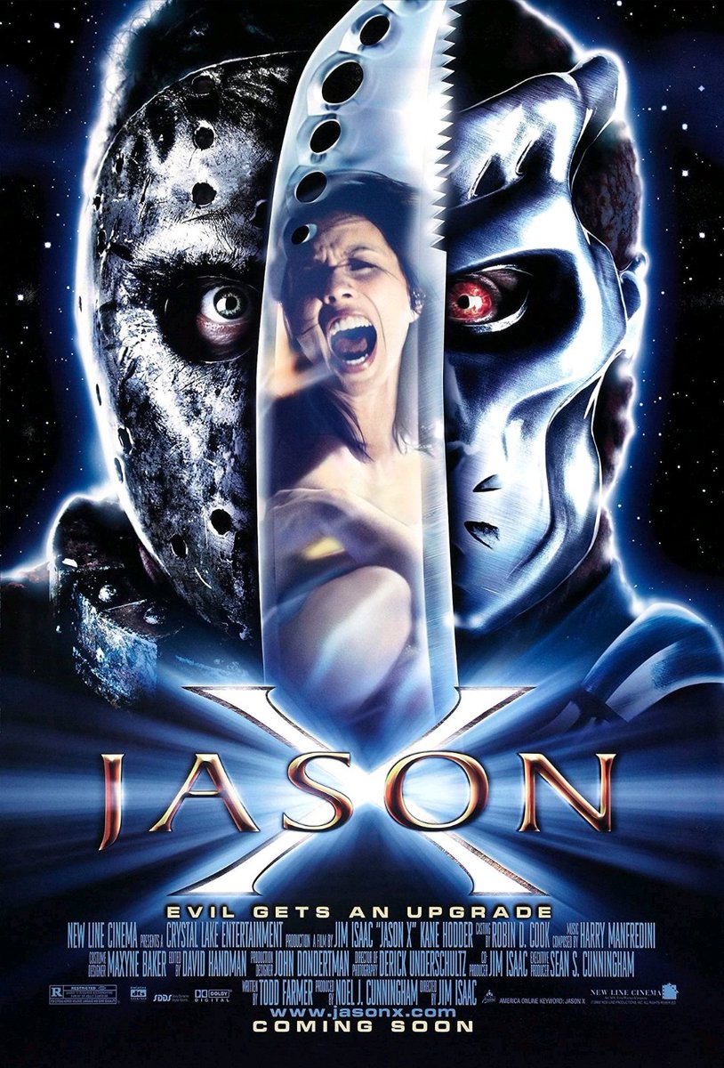 Jason X was released on April 26, 2002(US).
#JasonX
#KaneHodder 
#horror #scifi 
#sciencefiction