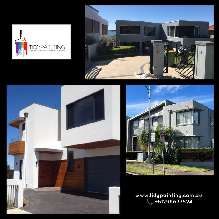 Painting the exterior not only enhances your property's appearance but also protects your property from weather elements. 

Tidy Painting Services 
+ 61298637624
 
#sydneypainters #professionalpainter #commercialpainting #residentialpainting #paintinganddecorating #painter