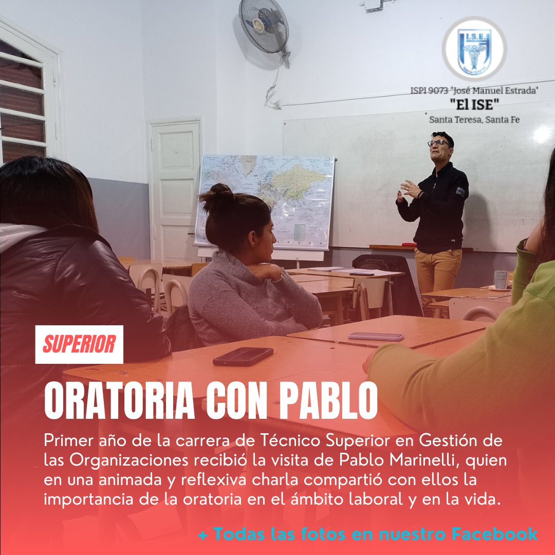 #educacionsuperior #ise #ispi9073 #santateresa #gestiondelasorganizaciones #oratoria #comunicacion
