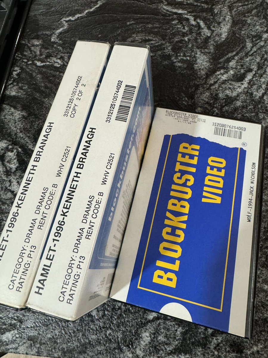 Uh oh I forgot to return these, what is my late fee gonna be? @blockbuster