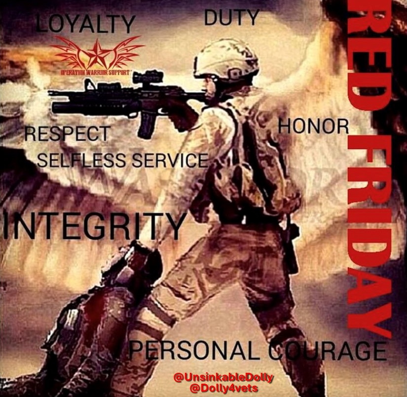 🔴RED Friday Trains  Dolly4Vets #DD214🔴
Remembering Our Brothers & Sisters Deployed

Please RP and FB each other   All Veterans ⬇️   #5

@realDonaldTrump     ⭐️
@GenFlynn                     ⭐️

@JLHardy1
@Jphamilton1
@JoeLaRocco10
@JoeMora81373835
@John01693381459…