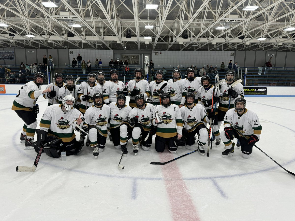 I don’t know who is going to see this but I’m proud. 

In two weeks it will be one year since I bought a house and moved to Saint Paul. Last November I joined a hockey league. 

Last Saturday my team won our championship game. I’m in the first row holding the trophy.