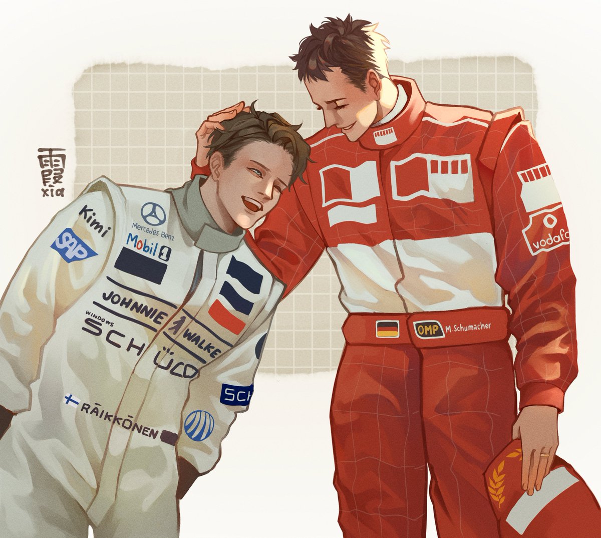 kimi and schumi 💞

#f1art #f1 #kimiraikkonen #michaelschumacher