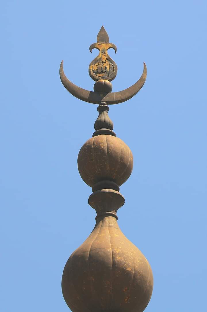 The Main Finial of the Taj Mahal Agra India © Photographed by Samim Asgor Ali on 24 April 2024 #tajmahal #plantmotif #tajmahalindia #tajmahalagra #MehtabBagh #samimasgorali #mughalempire #mughalhistory #mughal #minaret #mausoleum #mughalart #mughalarchitecture