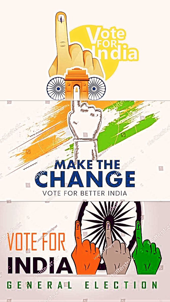 Vote for change 
Vote for INDIA 
#Vote4INDIAAlliance