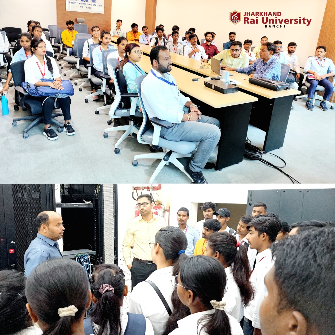 JhRaiUniv's tweet photo. Glimpses of the Industrial visit to Software Technology Park of India, Ranchi organized by the Department of CS &IT. Students learned about NGIS CHUNAUTI 8.0.
#industryvisit #industrytour #jru #jruranchi #stpiranchi #cse #computerscience #jharkhandraiuniversity https://t.co/SObEdW8jhV