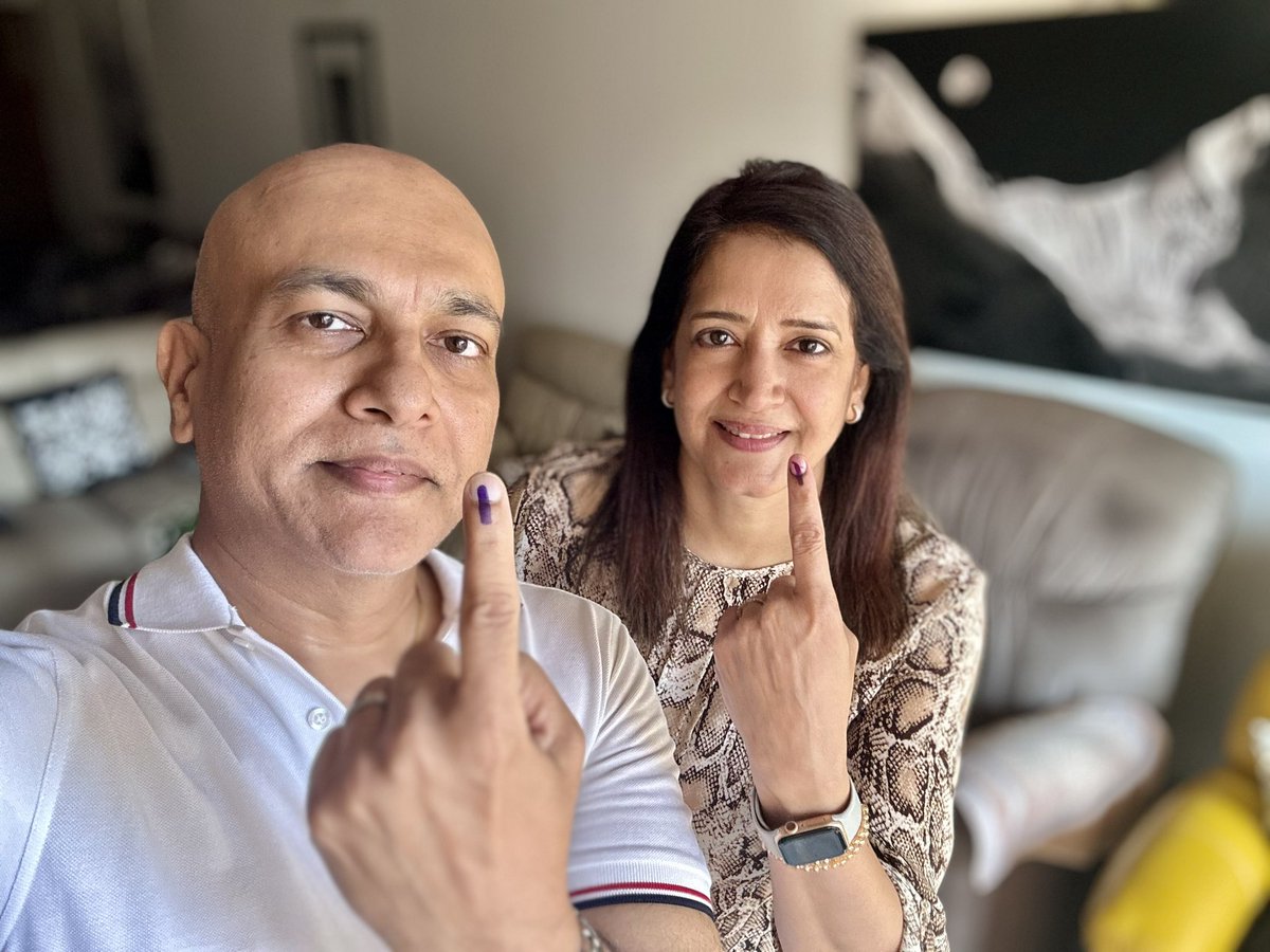An early outing not for idli, vade or dosae for a change! 🙂 Hope you’ve cast your vote too. It’s our most important right and responsibility as a citizen. 🇮🇳 🫡 #India #elections #elections2024